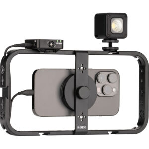 <li>Functional magnetic phone cage</li>