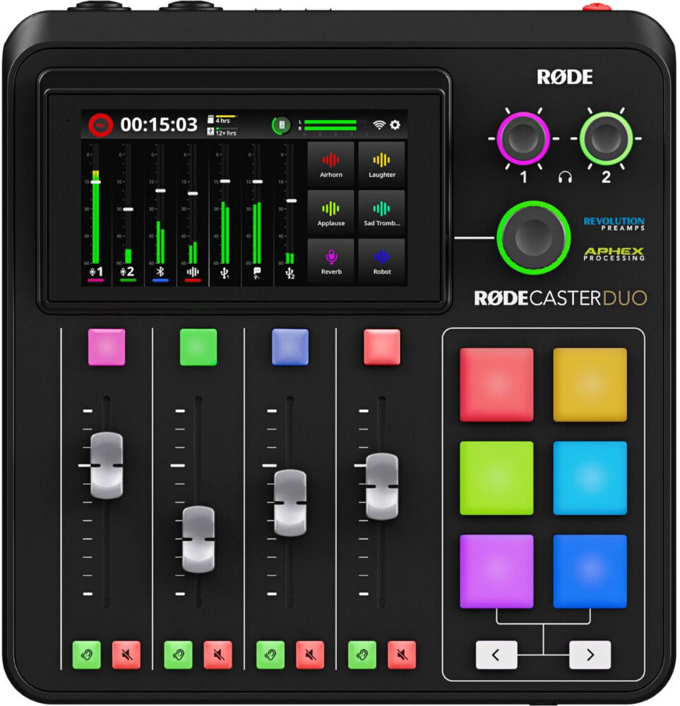 <li>Studio-grade APHEX® audio processing and on-board effects</li>