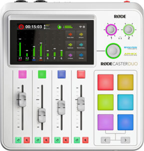 <li>All-in-one audio production solution for content creators</li>