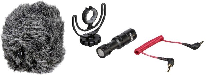 <li>High quality Rode microphone</li>