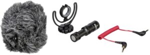 <li>High quality Rode microphone</li>