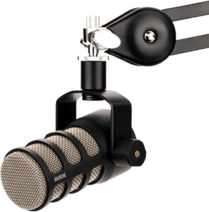 <li>Built-in pop filter and shockmount</li>