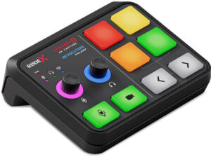 <li>Audio interface and video streaming console</li>