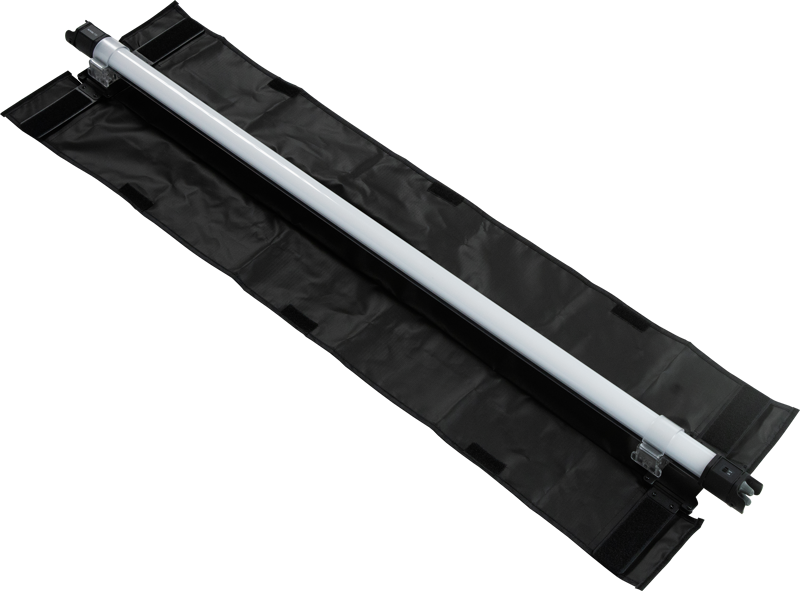 NANLITE Barndoor with eggcrate for Pavotube II 30C