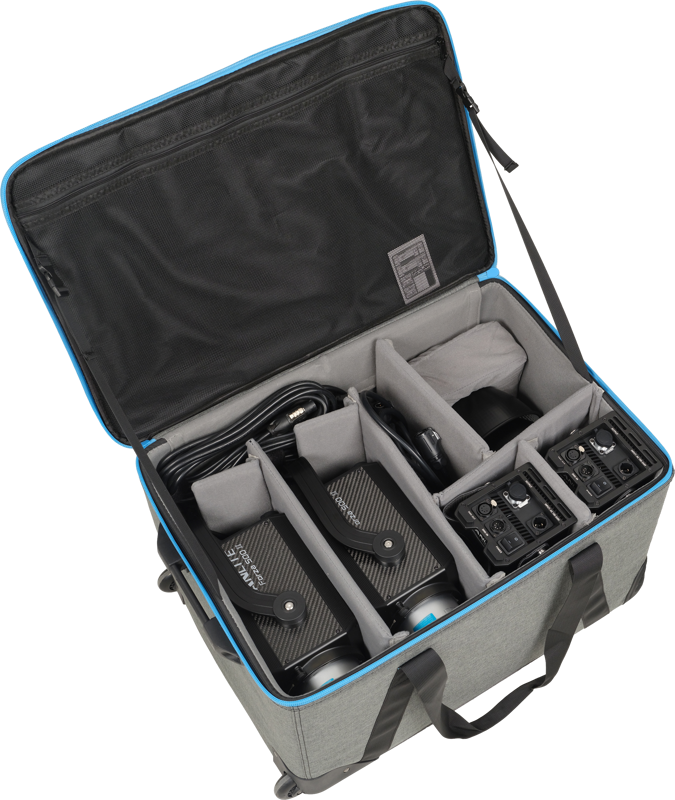 NANLITE Forza 500 II 2 Kit LED Spot Light with Trolley Case