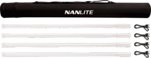 Kit NANLITE Pavotube T8-7X-4 Light kit  & Pavobulb 10C 4 Bulb kit