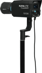 NANLITE Forza 60CR RGBLAC led spotlight with CRMX- Wireless DMX