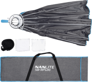 NANLITE Rapid 120 Parabolic Softbox SB-RP120  with Eggcrate
