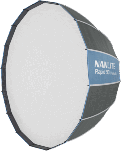 NANLITE Rapid 90 Parabolic Softbox SB-RP90 with Eggcrate