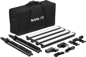 NANLITE LG-E60 4 Light LED Studio kit