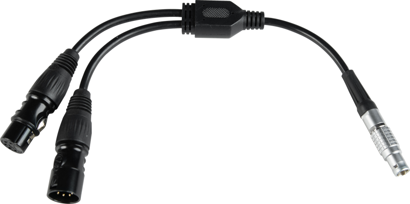 NANLITE DMX Adapter Cable with Aviation Connector