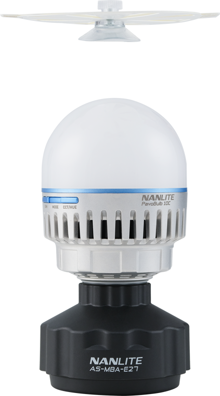 NANLITE Bouncer with Suction Cup for Light Bulb
