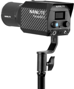 Nanlite has improved the performance and versatility of its second-generation Forza 60 II Daylight LED Light. Featuring an intuitive design with a daylight-balanced color temperature of 5600K