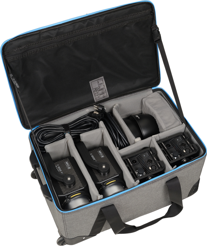 NANLITE Forza 300B II 2 Kit LED Spot Light with Trolley Case