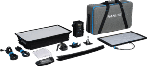 NANLITE PavoSlim 120B LED Panel with Quick Release Softbox & Clamp