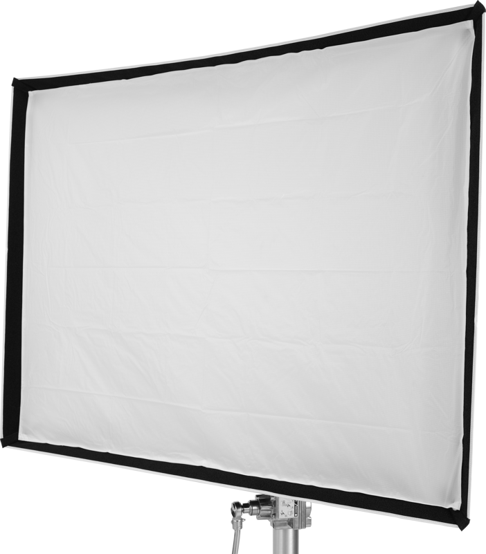 even quality of light. The included eggcrate allows you to narrow the beam angle and control spill/flare to light specific areas of your subject.