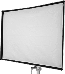 even quality of light. The included eggcrate allows you to narrow the beam angle and control spill/flare to light specific areas of your subject.