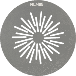 NANLUX NL Mount Projection Attachment GOBO Set 1