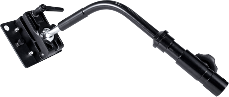 Central mount with ball head and gooseneck for TK-140B &amp TK-280B from Nanlux can be mounted in the center at the back of the fixture