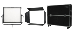 BD-DN1200C Barndoors and Flight case.