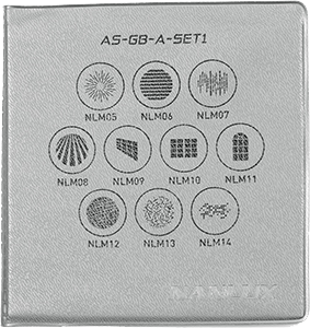 which can be inserted into the NL mount projection attachment 15-30° gobo holder.