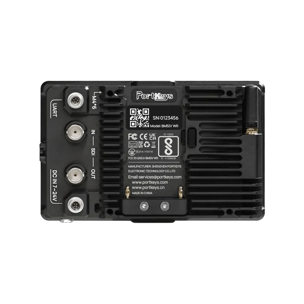 5.5″ PORTKEYS BM5IV WR 2000nits SDI/HDMI field monitor