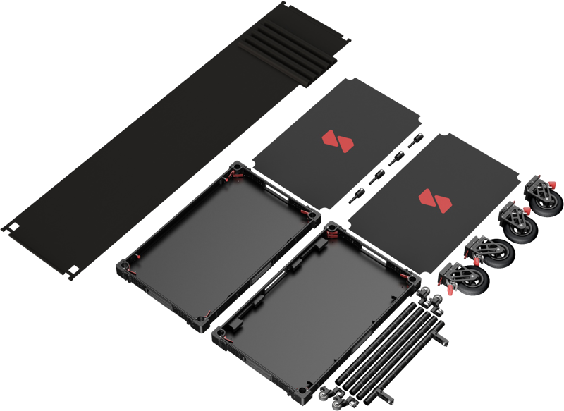 SMALLRIG 4573 36" Lightweight Video Production Camera Cart