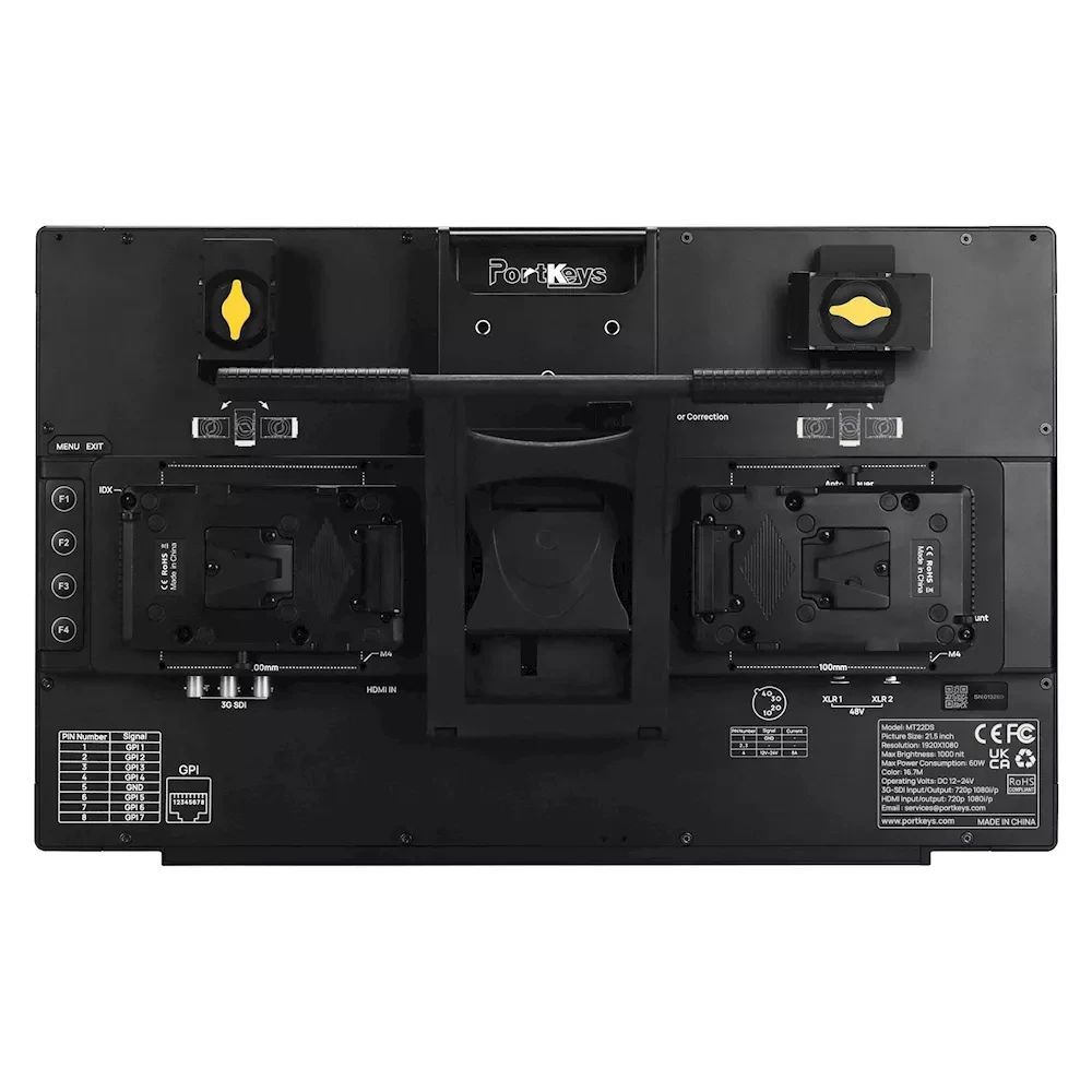 21.5" PORTKEYS MT22DS P3 high-brightness production monitor