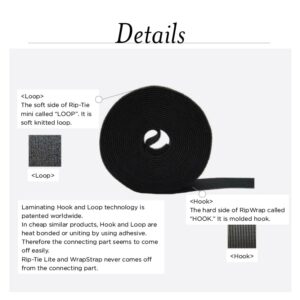 3/4" x 10' RIP-TIE WrapStrap, 1 Roll, BLUE