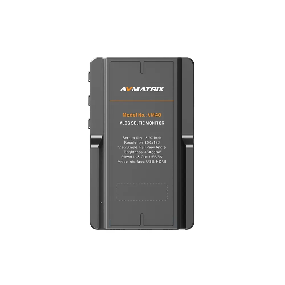 AVMATRIX VM40 Vlog Selfie Monitor