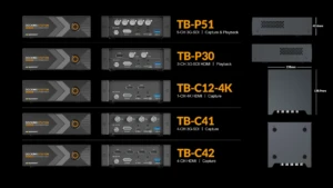 AVMATRIX TB-BOX Docking Station Ultra-Speed Capture & Playback Series