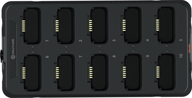 HOLLYLAND Solidcom BPK01 10-Slot Battery Charging Base