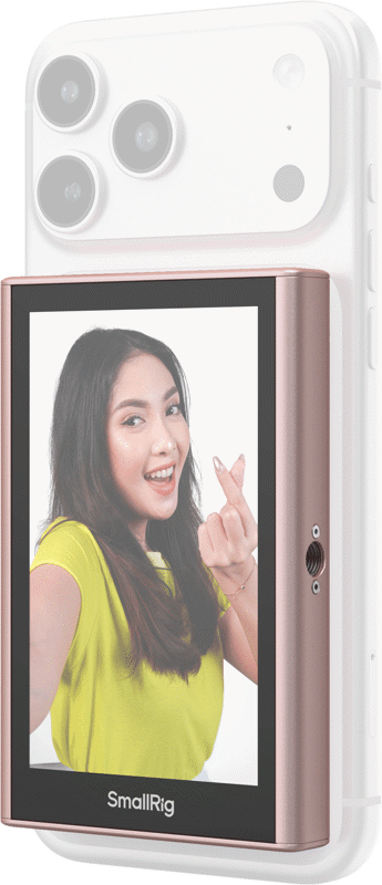 Enables real-time monitoring of your smartphone's rear camera for the perfect selfie. This kit includes a wireless display adapter
