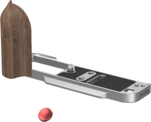 the L-shaped grip not only brings a warm