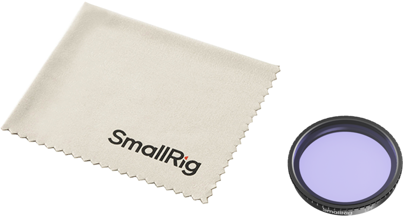 SMALLRIG 5837 Attachable Light Pollution Reduction Filter for DJI Osmo Action 5 Pro / 4