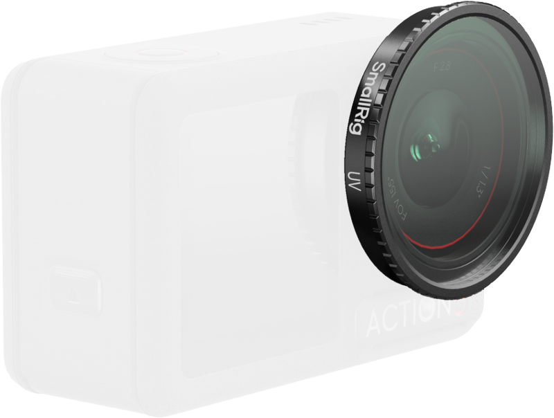 SMALLRIG 5838 Attachable UV Filter for DJI Osmo Action 5 Pro / 4