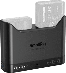 fully charging two batteries in approximately 2 hours for optimal efficiency.