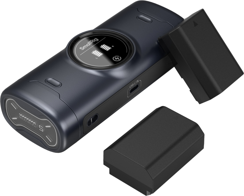 Includes two high-performance batteries and a dual-channel fast charger. Featuring a full decoding chip