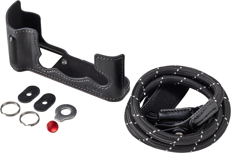 SMALLRIG 5669 Leather Half Case Kit for FUJIFILM X-T30 / X-T30 II / X-T30 III Black