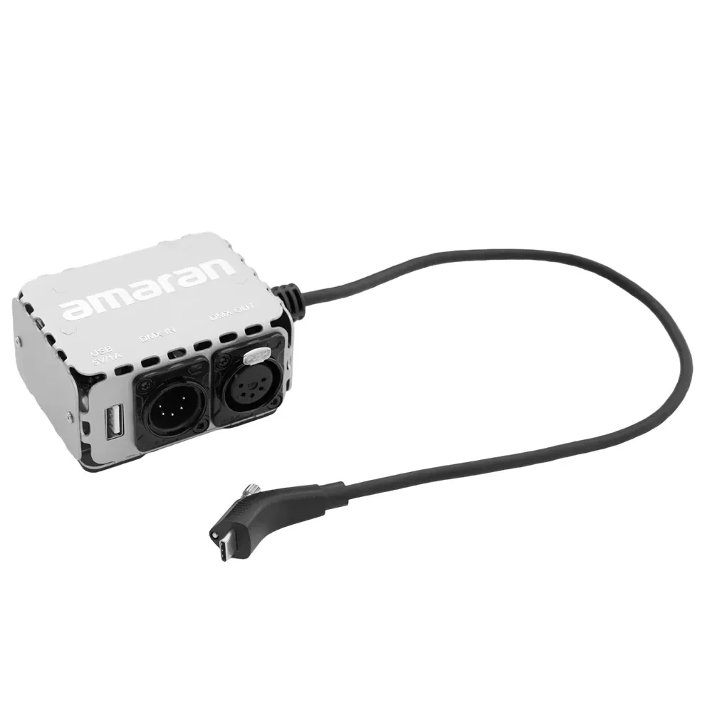 AMARAN USB-C to 5-pin DMX Adapter (for Ray 360c & 660c)