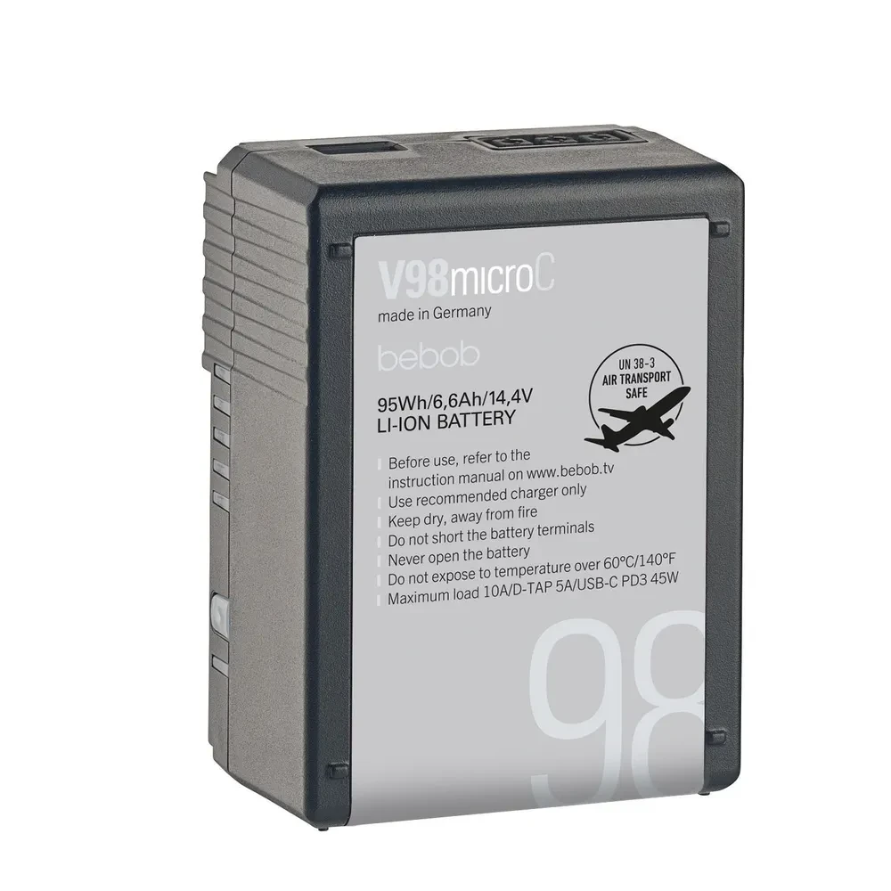 BEBOB Vmicro USB-C PD3 Li-Ion battery 14,4V / 6,6Ah / 95Wh