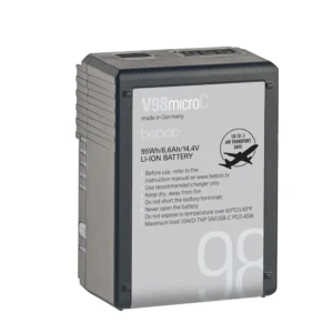 BEBOB Vmicro USB-C PD3 Li-Ion battery 14,4V / 6,6Ah / 95Wh