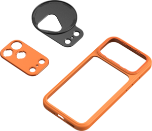 SMALLRIG 5792 FilMov Lightweight Photography Bumper Case for iPhone 17 Pro (Orange)