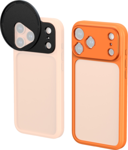 SMALLRIG 5792 FilMov Lightweight Photography Bumper Case for iPhone 17 Pro (Orange)