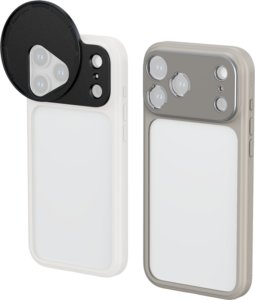 SMALLRIG 5791 FilMov Lightweight Photography Bumper Case for iPhone 17 Pro (Gray)