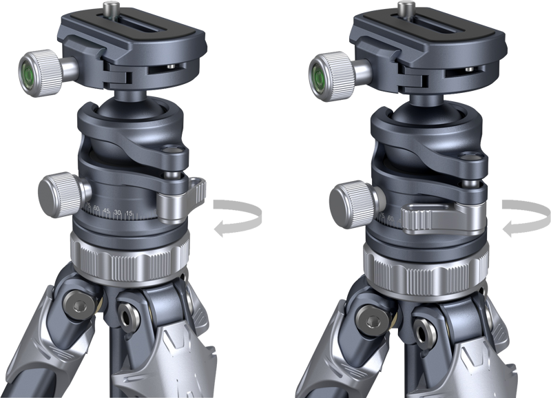 SMALLRIG 4222 Lightweight Travel Tripod AP-02