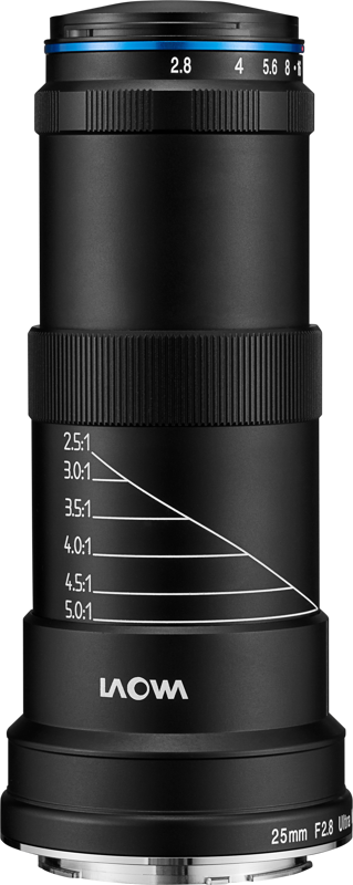 LAOWA 25mm f/2.8 2.5-5X Ultra Macro Lens - Canon EF