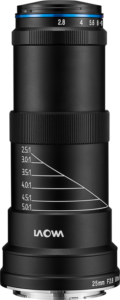 LAOWA 25mm f/2.8 2.5-5X Ultra Macro Lens - Canon EF