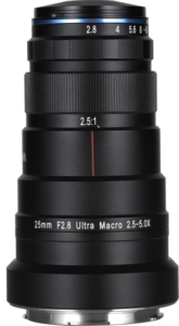 LAOWA 25mm f/2.8 2.5-5X Ultra Macro Lens - L Mount