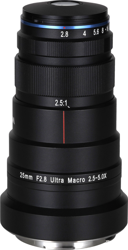 LAOWA 25mm f/2.8 2.5-5X Ultra Macro Lens - L Mount